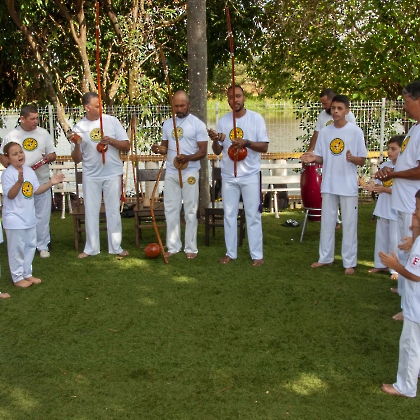 26.11.2022 - APRESENTAÇÃO DE CAPOEIRA E TROCA DE CORDAS DOS ALUNOS DO C.C.E-5